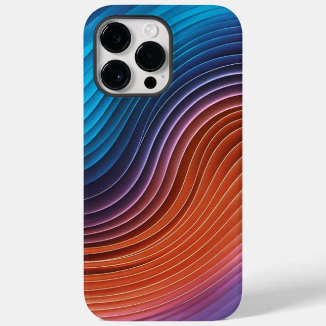 Pattern Iphone 14 Pro Max tough case, aesthetics Case-Mate iPhone Case (Back)