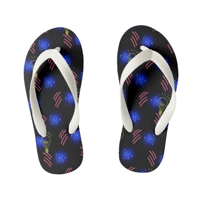 pattern kid's flip flops (Footbed)