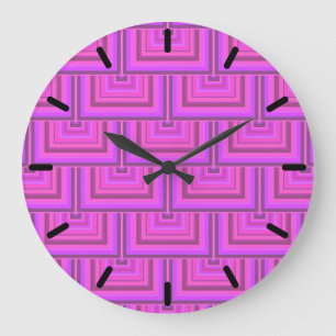 pattern large clock