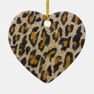 Pattern -- Leopard Ceramic Ornament