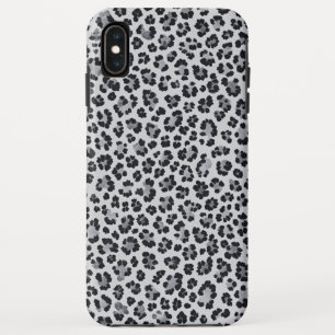 Pattern Leopard Print Gray iPhone XS Max Case