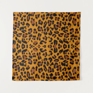Pattern leopard skin background tapestry
