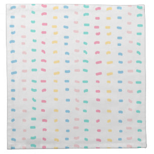 Pattern lines cloth napkin