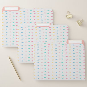 Pattern lines file folder