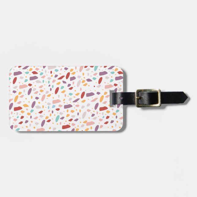 pattern luggage tag (Front Horizontal)