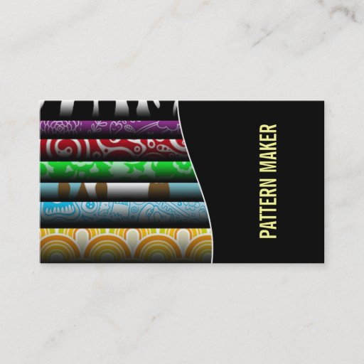 Customizable Pattern Maker Business cards