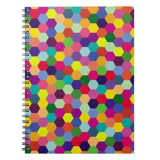 Pattern Modern Colorful- Fashion spring hipster    Notebook (Front)