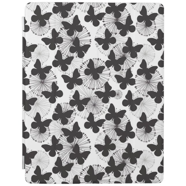 pattern of a butterfly iPad smart cover (Front)