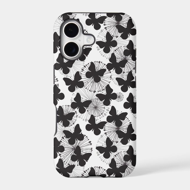 pattern of a butterfly iphone case (Back)