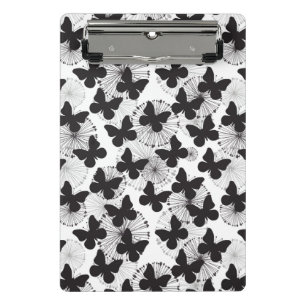 pattern of a butterfly mini clipboard