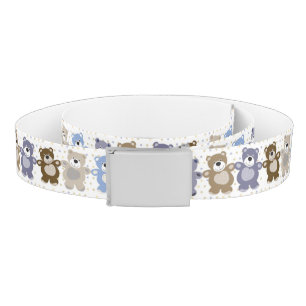 pattern of a toy teddy bear belt