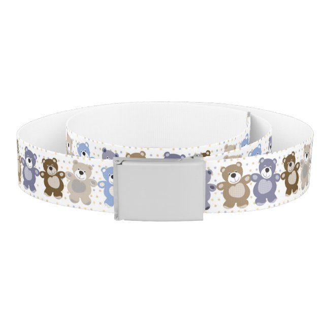 pattern of a toy teddy bear belt (Coil)
