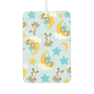 Pattern Of Bears, Cute Bears, Teddy Bears, Stars Air Freshener