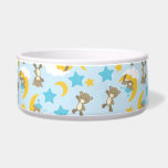 Pattern Of Bears, Cute Bears, Teddy Bears, Stars Bowl<br><div class="desc">Cute,  fun and adorable pattern with teddy bears,  moon,  clouds and stars. Modern and trendy gift,  perfect for the bear lover in your life.</div>