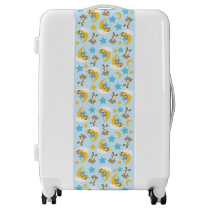 Pattern Of Bears, Cute Bears, Teddy Bears, Stars Luggage