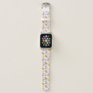 Pattern Of Bears, Teddy Bears, Cute Bears, Stars Apple Watch Band