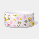 Pattern Of Bears, Teddy Bears, Cute Bears, Stars Bowl<br><div class="desc">Cute,  fun and adorable pattern with teddy bears,  moon,  clouds and stars. Modern and trendy gift,  perfect for the bear lover in your life.</div>