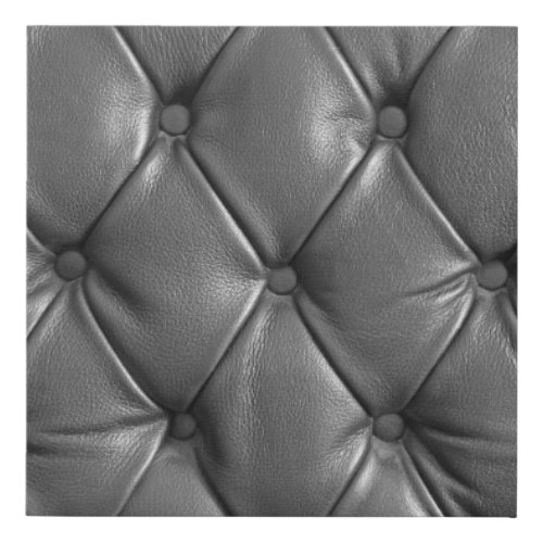 pattern of black genuine leather texture using as  faux canvas print