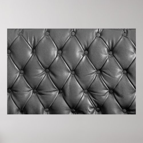 pattern of black genuine leather texture using as  poster