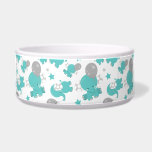 Pattern Of Blue Elephants, Cute Elephants, Stars Bowl<br><div class="desc">Cute,  fun and adorable pattern with blue elephants,  balloons and stars. Modern and trendy gift,  perfect for the elephant lover in your life.</div>