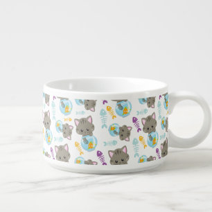Pattern Of Cats, Cute Cats, Kittens, Fish Bowl