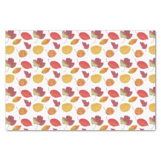 Pattern Of Colorful Autumn Leaves / Fall Foliage Tissue Paper