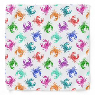 Pattern Of Crabs Bandana