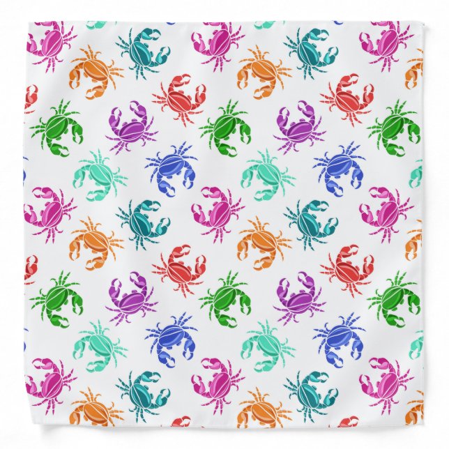 Pattern Of Crabs Bandana (Front)