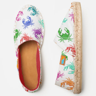 Pattern Of Crabs Espadrilles