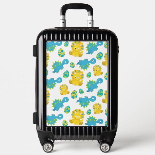 Pattern Of Dinosaurs Cute Dinosaurs Baby Dino Luggage