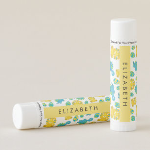 Pattern Of Dinosaurs, Cute Dinosaurs, Your Name Lip Balm