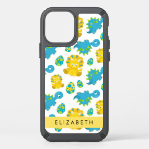 Pattern Of Dinosaurs, Cute Dinosaurs, Your Name Speck iPhone 12 Case