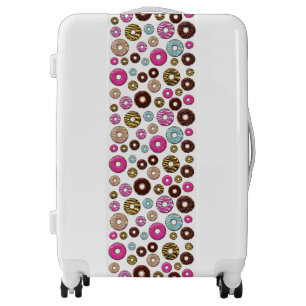 Pattern Of Donuts, Colorful Donuts, Sprinkles Luggage