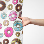 Pattern Of Donuts, Colorful Donuts, Sprinkles Scarf<br><div class="desc">Cute,  fun and adorable pattern with colorful donuts. Modern and trendy gift,  perfect for the donut lover in your life.</div>