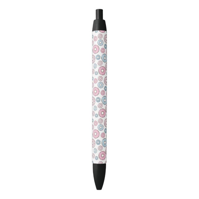 Pattern Of Donuts, Pink Donuts, Blue Donuts Pen (Front Vertical)