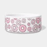 Pattern Of Donuts, Pink Donuts, Sprinkles Bowl<br><div class="desc">Cute,  fun and adorable pattern with pink donuts. Modern and trendy gift,  perfect for the donut lover in your life.</div>