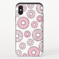 Pattern Of Donuts, Pink Donuts, Sprinkles