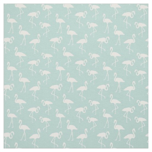 Pattern Of Flamingos, Flamingo Pattern, Blue Fabric