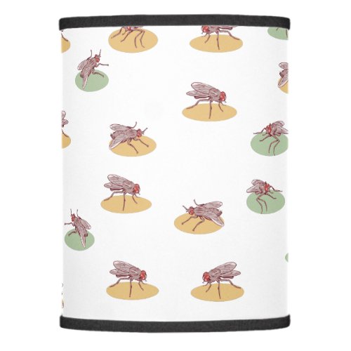 Pattern of flies HOUSE FLY Lamp Shade