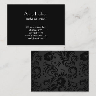 Pattern Of Flowers, Floral, Floristry, Flower Shop Business Card