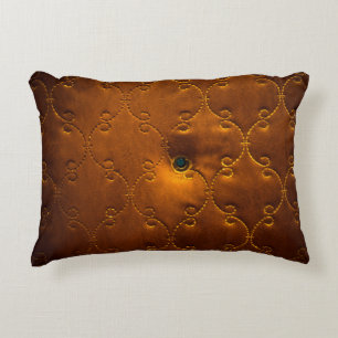 Pattern of genuine leather door upholsterydoor, go accent pillow