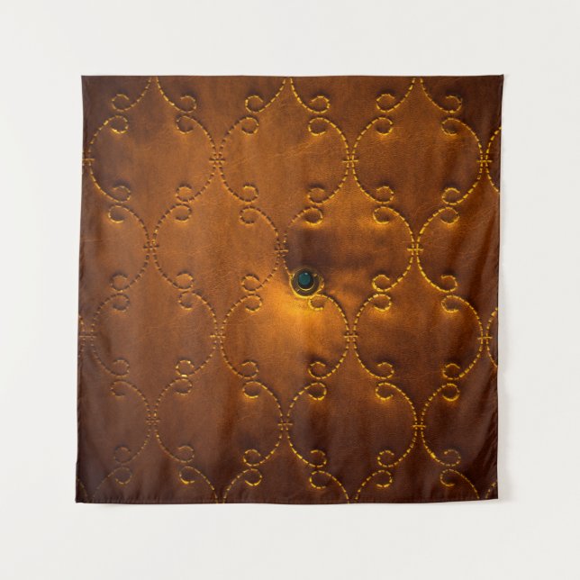 Pattern of genuine leather door upholsterydoor, go tapestry (Front)