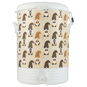 Pattern Of Gnomes, Halloween Gnomes Trick Or Treat Beverage Cooler