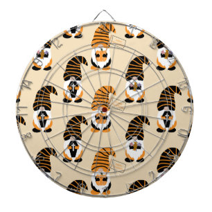 Pattern Of Gnomes, Halloween Gnomes Trick Or Treat Dart Board