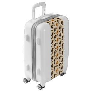 Pattern Of Gnomes, Halloween Gnomes Trick Or Treat Luggage