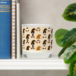 Pattern Of Gnomes, Halloween Gnomes Trick Or Treat Scented Candle