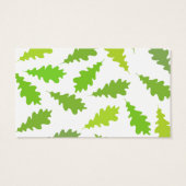 Pattern of Green Leaves. (Back)