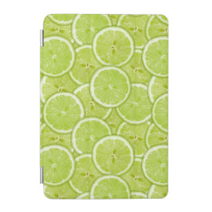 Pattern Of Green Lime Slices iPad Mini Cover