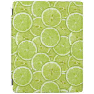 Pattern Of Green Lime Slices iPad Smart Cover