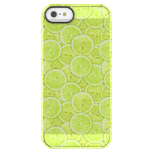 Pattern Of Green Lime Slices Permafrost iPhone SE/5/5s Case